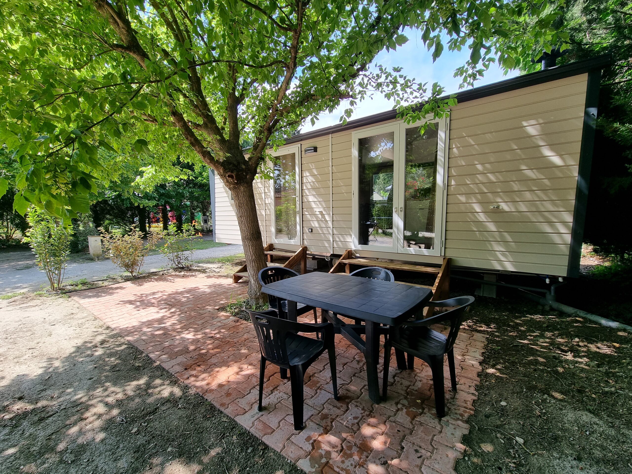 location mobil home provence - camping les micocouliers