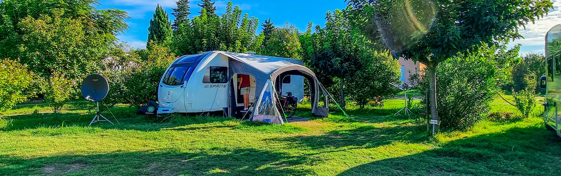 emplacement caravaning provence