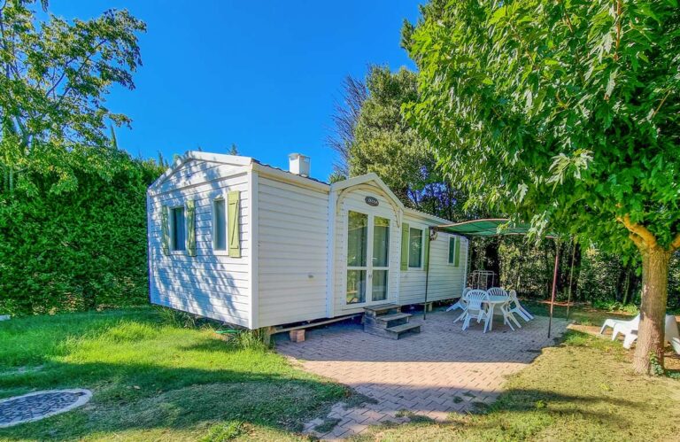 mobil home provence pas cher - Camping Les Micocouliers